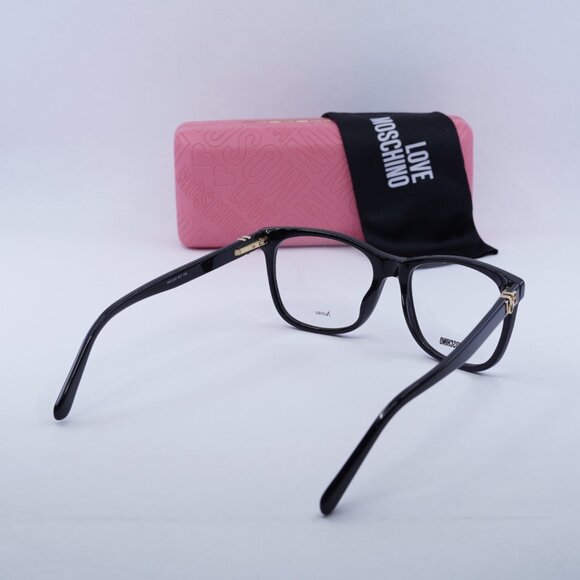 Final Price! Moschino MOL520 0807 00 Black Eyeglasses 52mm